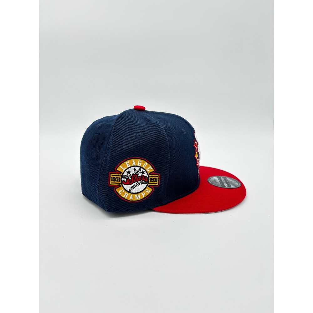 Headgear Classics St‎ Louis Stars Negro League Champs Fitted Hat Navy Red Size 7 - Picture 4 of 4